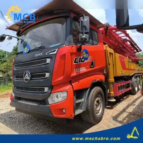 1718586428822875.jpg.webp No. 240613P503, 2021 SY 51m concrete pump truck