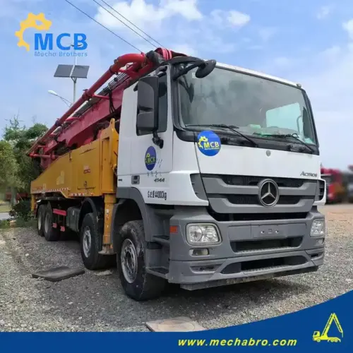 1718586814456419.jpg.webp No. 240613P504, 2018 SY 56m concrete pump truck