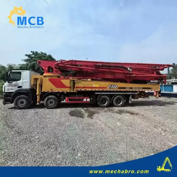 No. 240524P488, 2020 SY 62m concrete pump truck