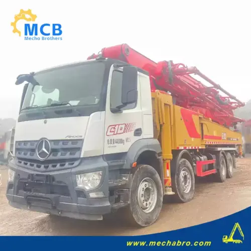 1718595838541629.jpg.webp No. 240418P445, 2020 SY 62m concrete pump truck