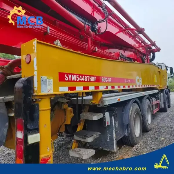 No. 240422P447, 2020 SY 56m concrete pump truck