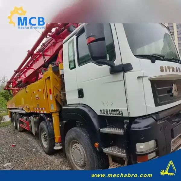 No. 240422P447, 2020 SY 56m concrete pump truck