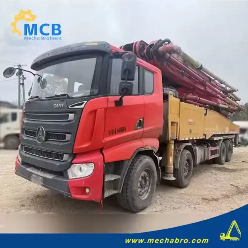 1718700588377927.jpg.webp No. 240429P460, 2020 Sany 56m concrete pump truck