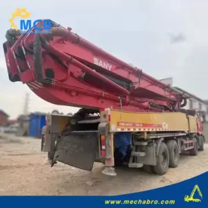 No. 240429P460, 2020 Sany 56m concrete pump truck
