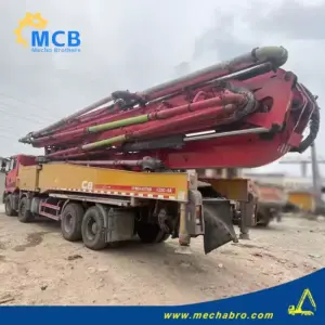 No. 240429P460, 2020 Sany 56m concrete pump truck