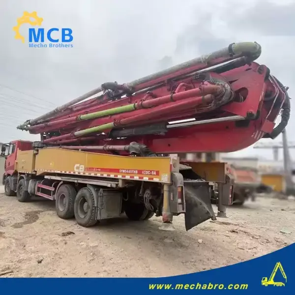 No. 240429P460, 2020 Sany 56m concrete pump truck