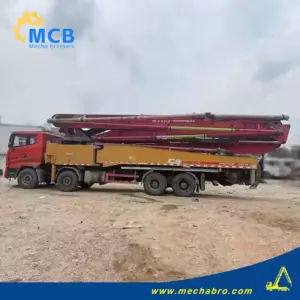No. 240429P460, 2020 Sany 56m concrete pump truck