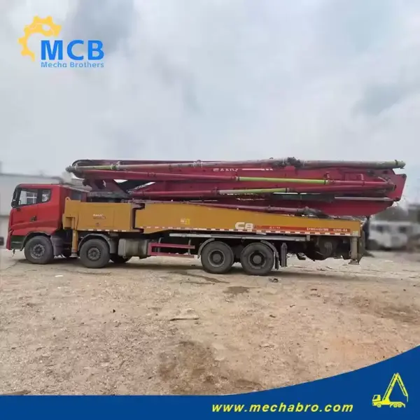 No. 240429P460, 2020 Sany 56m concrete pump truck