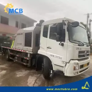 No. 240401P414, 2020 Zoomlion 10020 Truck-mounted Concrete Line Pump
