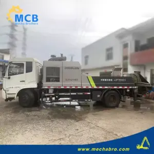 No. 240401P414, 2020 Zoomlion 10020 Truck-mounted Concrete Line Pump