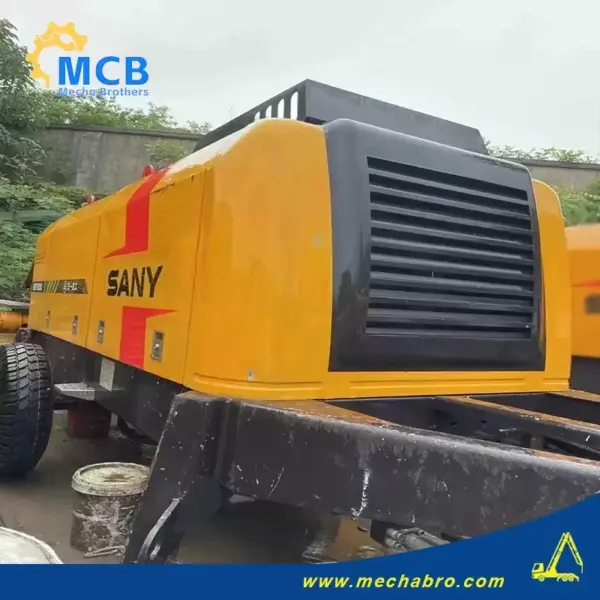 No. 240703P518, 2019 Sany 1816 Trailer Pump