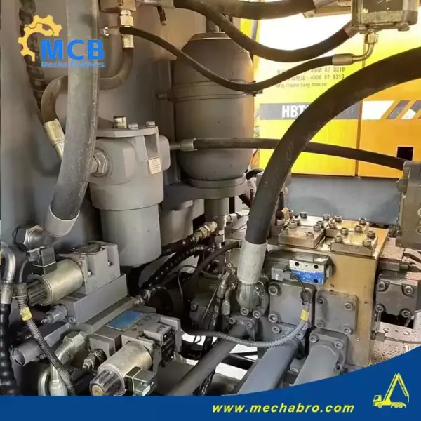 No. 240703P518, 2019 Sany 1816 Trailer Pump