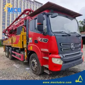 No. 240709P526, 2021 Sany 43m concrete pump truck