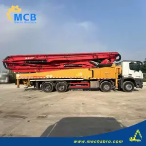 No. 240715P529, 2020 Sany 56m concrete pump truck