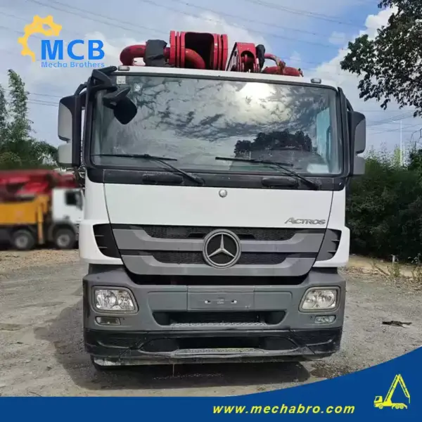 No. 240716P531, 2018 Sany 56m concrete pump truck