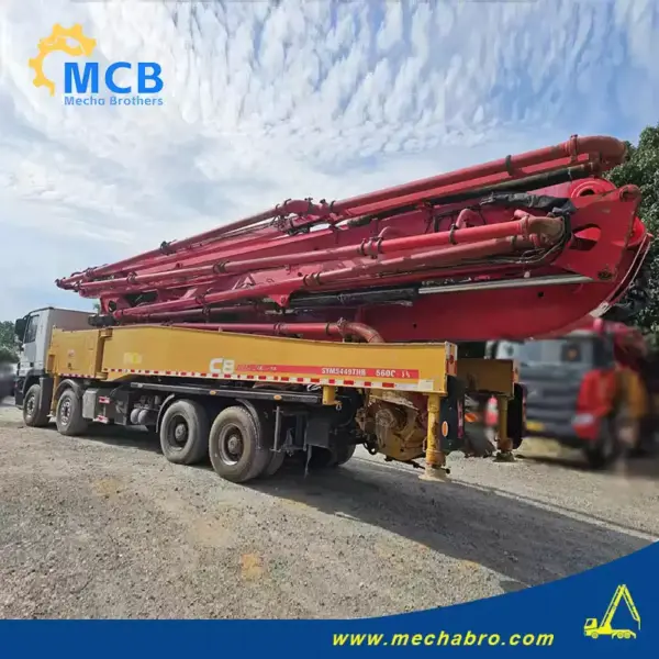 No. 240716P531, 2018 Sany 56m concrete pump truck