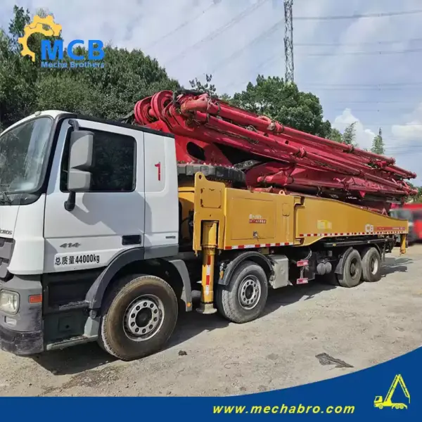 No. 240716P531, 2018 Sany 56m concrete pump truck