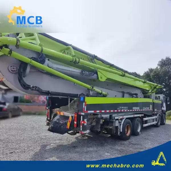 No. 240717P532, 2021 Zoomlion 62m concrete pump truck