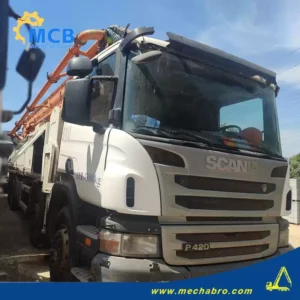 No. 240724P534, 2013 Zoomlion 56m concrete pump truck