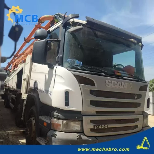 1722324690825286.jpg.webp No. 240724P534, 2013 Zoomlion 56m concrete pump truck