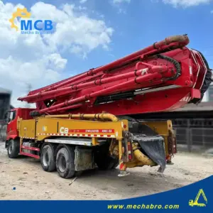 No. 240729P537, 2020 Sany 49m concrete pump truck