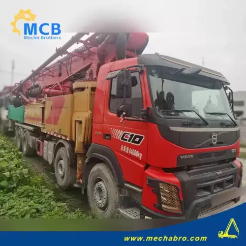1722822145614505.jpg.webp No. 240731P539, 2021 Sany 62m concrete pump truck