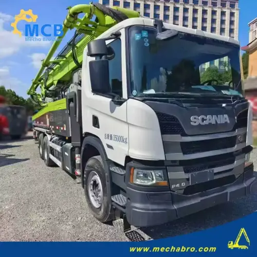 1722911371613815.jpg.webp No. 240805P540, 2021 Zoomlion 50m concrete pump truck