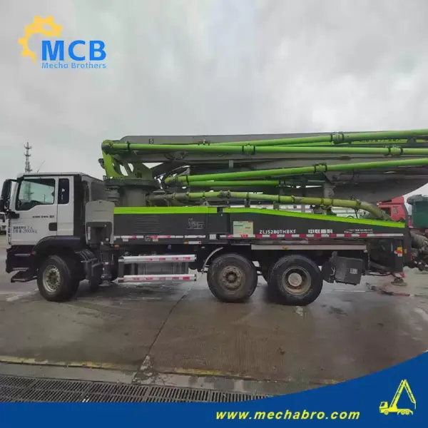 No. 240806P541, 2020 Zoomlion 59m concrete pump truck