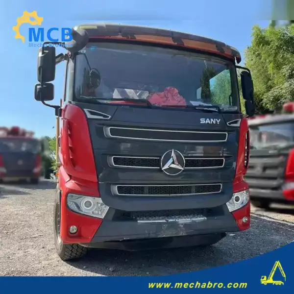 No. 240806P543, 2020 Sany 56m concrete pump truck