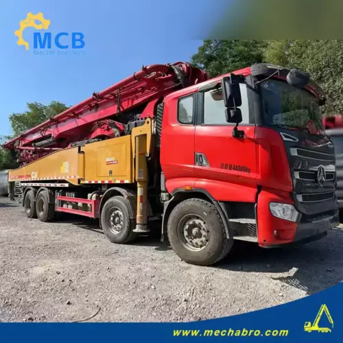 1723165594356356.jpg.webp No. 240806P543, 2020 Sany 56m concrete pump truck