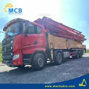 No. 240806P543, 2020 Sany 56m concrete pump truck