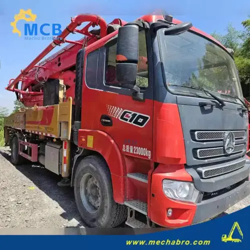 1723194394317550.jpg.webp No. 240807P544, 2021 Sany 39m concrete pump truck
