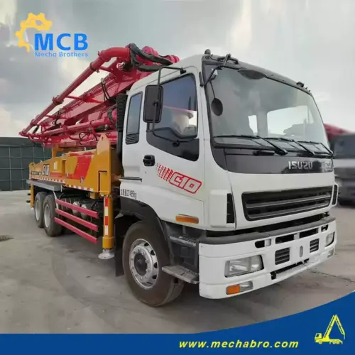 1723632843948593.jpg.webp No. 240814P547, 2011 Sany 37m concrete pump truck