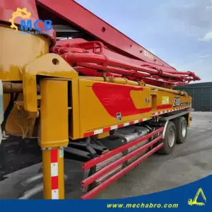No. 240814P547, 2011 Sany 37m concrete pump truck
