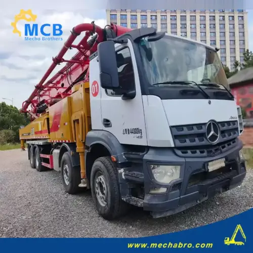 1723708082106492.jpg.webp No. 240815P548, 2020 Sany 62m concrete pump truck