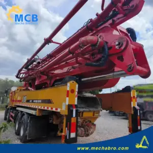 No. 240815P548, 2020 Sany 62m concrete pump truck