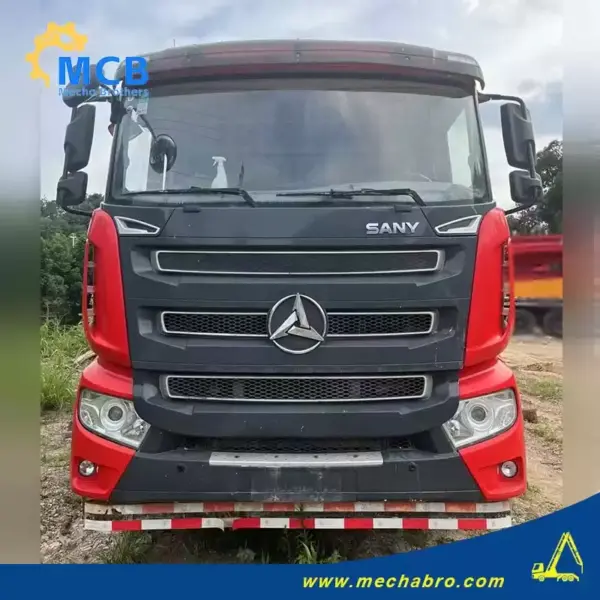 No. 240815P549, 2021 Sany 51m concrete pump truck