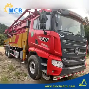 No. 240815P549, 2021 Sany 51m concrete pump truck