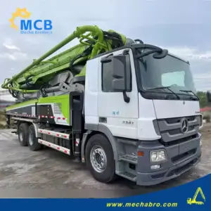 No. 240815P550, 2018 Zoomlion 49m concrete pump truck