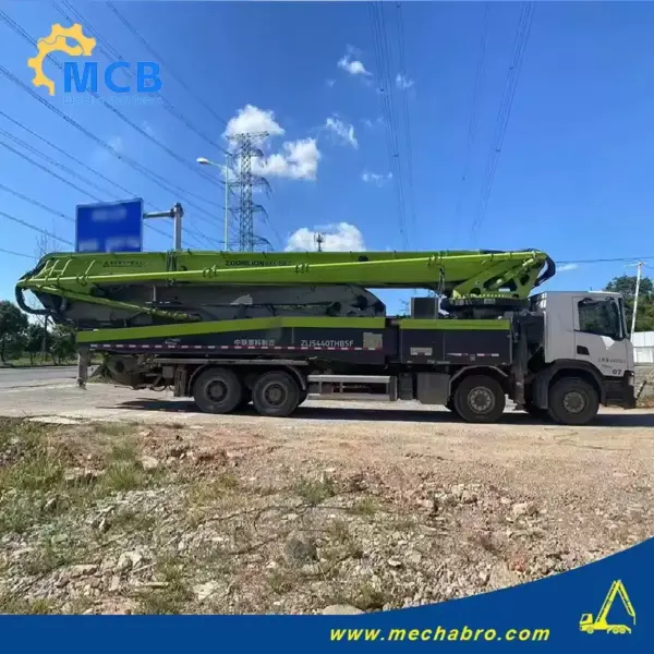 No. 240819P552, 2020 Zoomlion 59m concrete pump truck