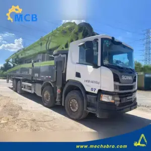 No. 240819P552, 2020 Zoomlion 59m concrete pump truck