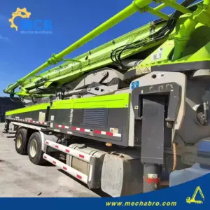 No. 240821P554, 2020 Zoomlion 49m concrete pump truck