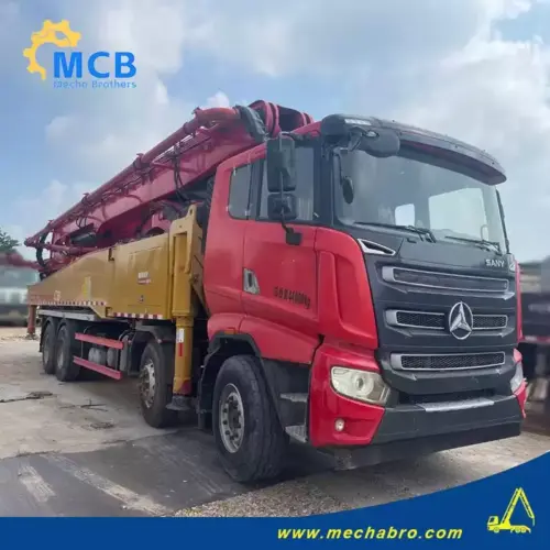 1724314024172217.jpg.webp No. 240822P555, 2020 Sany 56m concrete pump truck