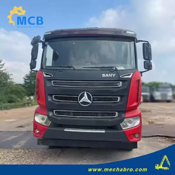 No. 240822P555, 2020 Sany 56m concrete pump truck