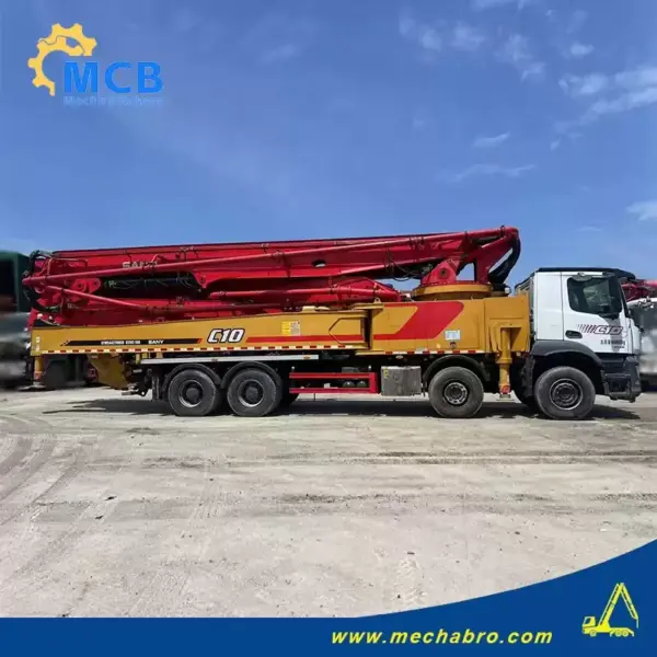 No. 240823P558, 2020 Sany 62m concrete pump truck
