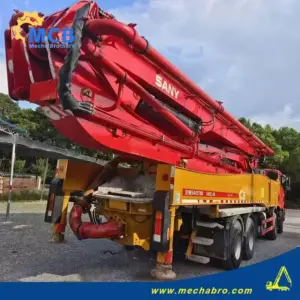رقم 240826P559، شاحنة مضخة الخرسانة طراز Sany 56m، عام 2020