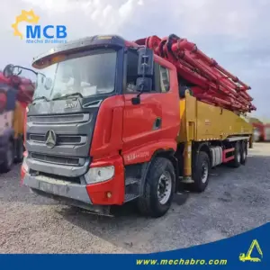 رقم 240826P559، شاحنة مضخة الخرسانة طراز Sany 56m، عام 2020