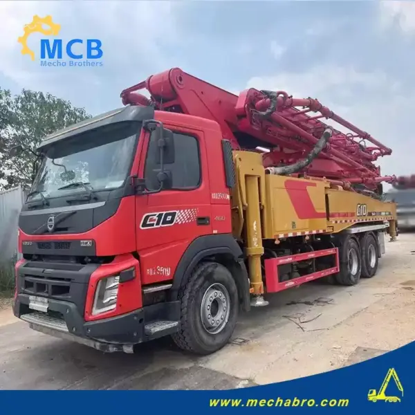 No. 240826P560, 2021 Sany 51m concrete pump truck