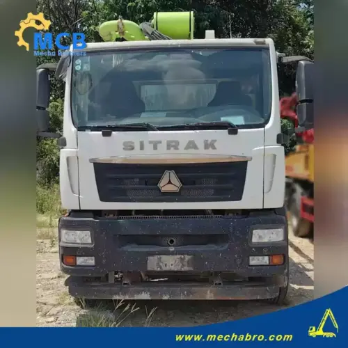 1724914217636381.jpg.webp No. 240829P563, 2021 Zoomlion 40m concrete pump truck