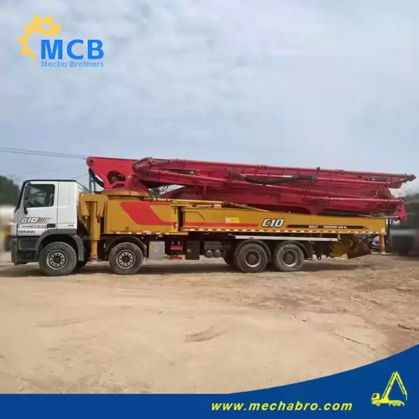 № 240830P564, автобетононасос Sany длиной 62 м, 2019 г. выпуска
